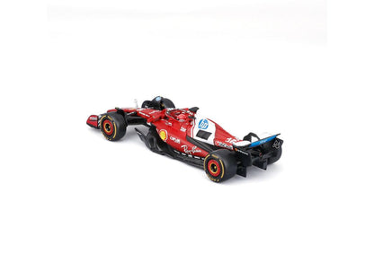 Ferrari SF-25 F1 2025 #44 Lewis Hamilton w/Helmet 1:43 Scale Bburago Diecast Model Car-Bburago-Diecast Model Centre