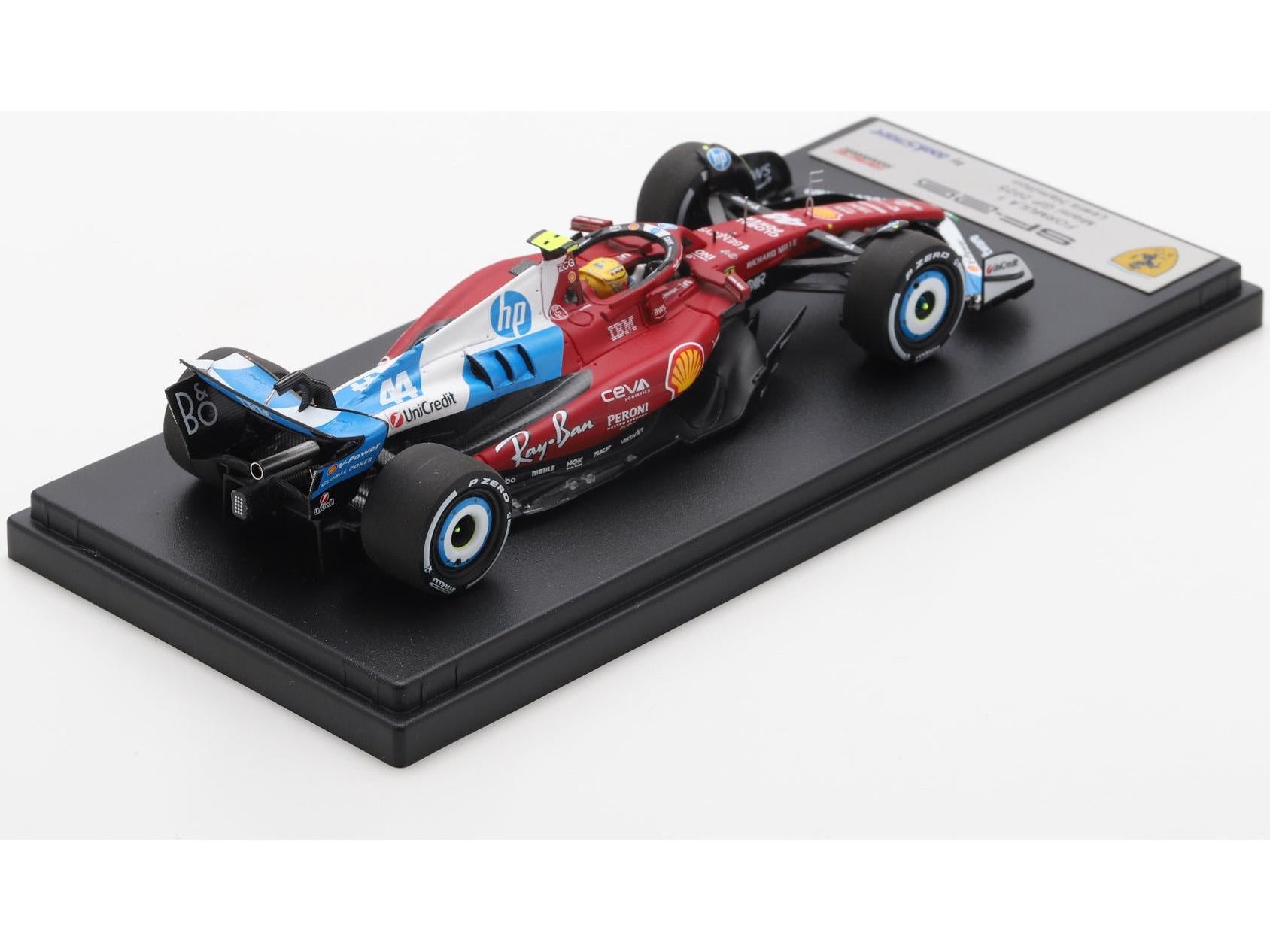 Ferrari SF-25 F1 Miami GP 2025 Lewis Hamilton 1:43 Scale Resin Car – Looksmart-Looksmart-Diecast Model Centre