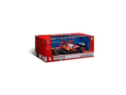 Ferrari SF-25 Lewis Hamilton #44 F1 2025 1:18 Scale Bburago Diecast Model-Bburago-Diecast Model Centre