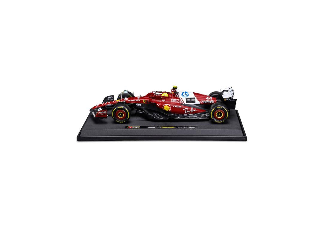 Ferrari SF-25 Lewis Hamilton #44 F1 2025 1:18 Scale Bburago Diecast Model-Bburago-Diecast Model Centre