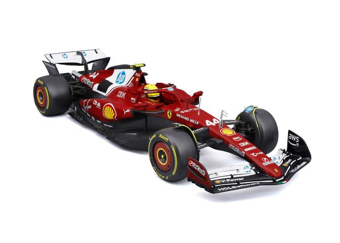 Ferrari SF-25 Lewis Hamilton #44 F1 2025 1:18 Scale Bburago Diecast Model-Bburago-Diecast Model Centre