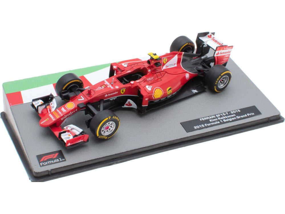 Ferrari SF15-T #7 F1 Belgian GP 2015 Kimi Raikkonen - 1:43 Scale Diecast Model Car-Unbranded-Diecast Model Centre