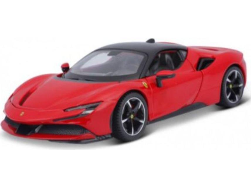 Ferrari SF90 Stradale 2020 Metal Kit Red 1:24 Scale Maisto-Maisto-Diecast Model Centre