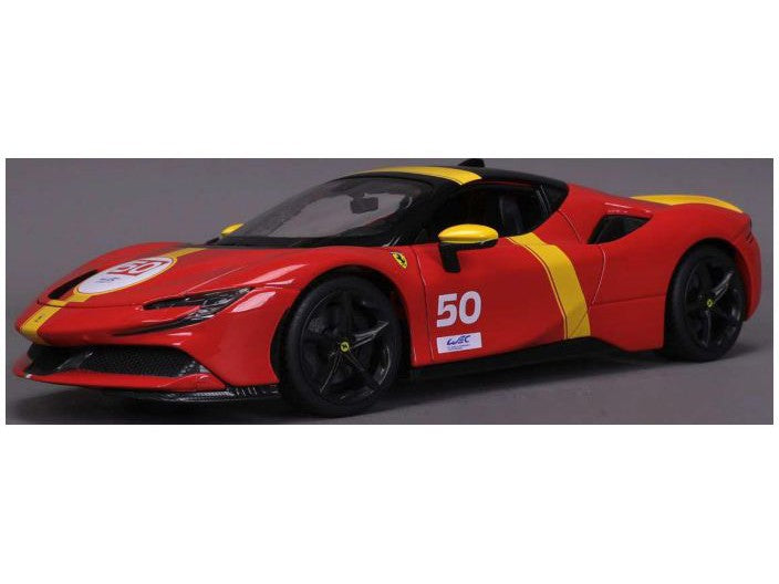 Ferrari SF90 Stradale Assetto Fiorana red - 1:18 Scale Model Car-Bburago-Diecast Model Centre