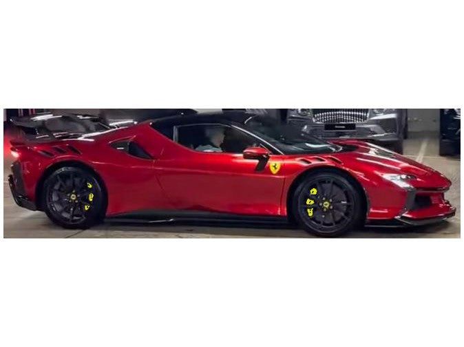 Ferrari SF90XX Stradale 2024 red - 1:18 Scale Model Car-Bburago-Diecast Model Centre