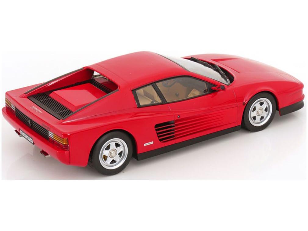 Ferrari Testarossa 1986 Red w/Beige Interior 1:18 Scale KK Scale Diecast Model Car-KK Scale-Diecast Model Centre