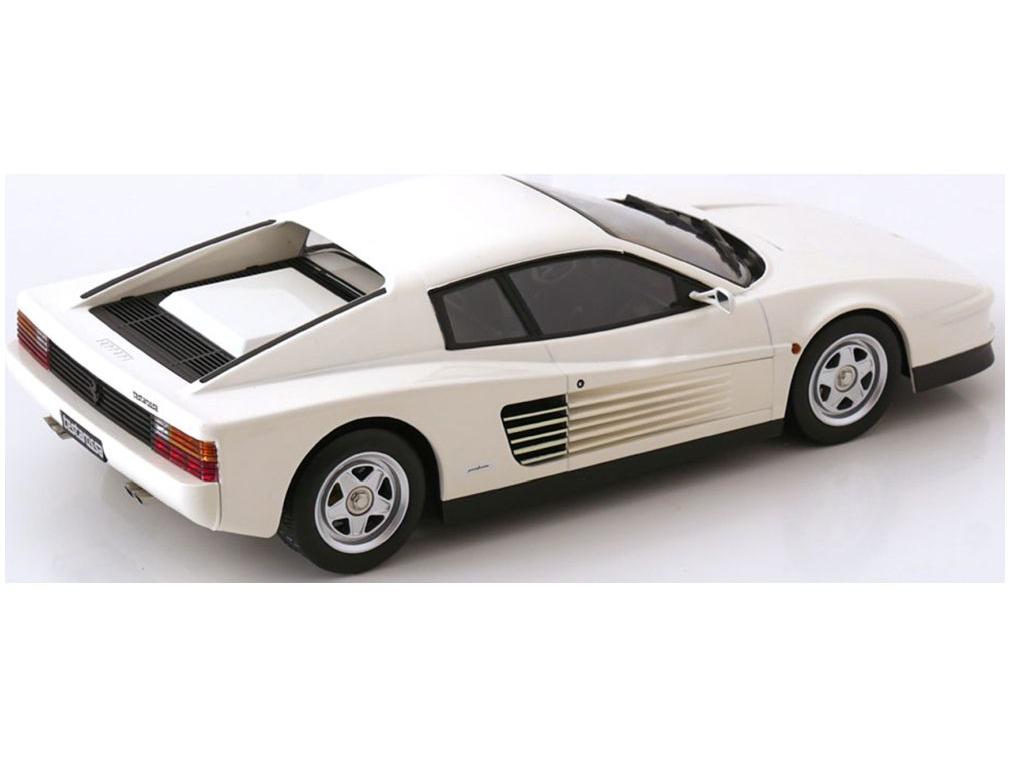 Ferrari Testarossa 1986 White 1:18 Scale KK Scale Diecast Model Car-KK Scale-Diecast Model Centre