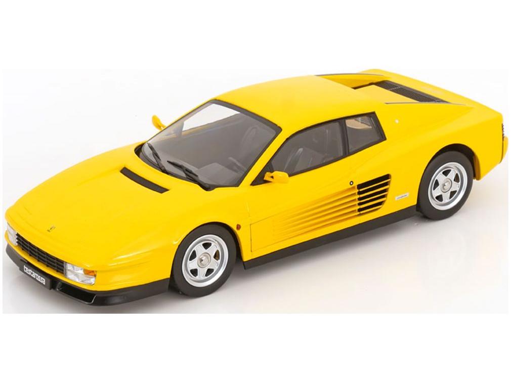 Ferrari Testarossa 1986 Yellow 1:18 Scale KK Scale Diecast Model Car-KK Scale-Diecast Model Centre