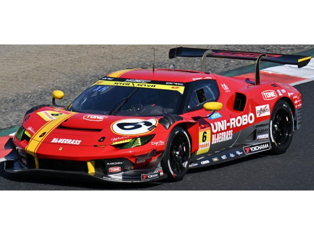 Ferrari Velorex Uni-Robo Bluegrass GT300 Super GT 2026 #6 Katayama/Krutten 1:43 Scale Resin Car – Looksmart-Looksmart-Diecast Model Centre