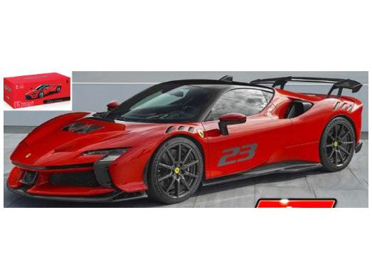 FerrariSF90 Stradale Aessetto Fiorano red - 1:18 Scale Model Car-Bburago-Diecast Model Centre