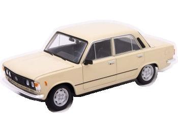 Fiat 125P Beige 1:24 Scale Diecast Car – Welly-Welly-Diecast Model Centre
