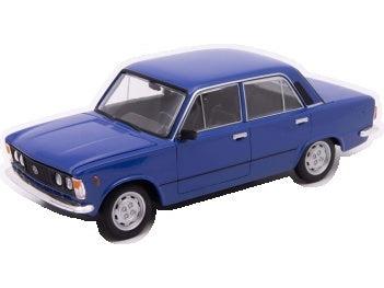 Fiat 125P Blue 1:24 Scale Diecast Car – Welly-Welly-Diecast Model Centre