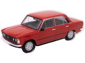 Fiat 125P Red 1:24 Scale Diecast Car – Welly-Welly-Diecast Model Centre