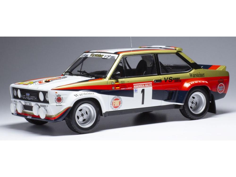 Fiat 131 Abarth #1 W.Rohrl/C.Geistdorfer Rally Hunsruck 1980 1:18 Scale Diecast Model-IXO-Diecast Model Centre