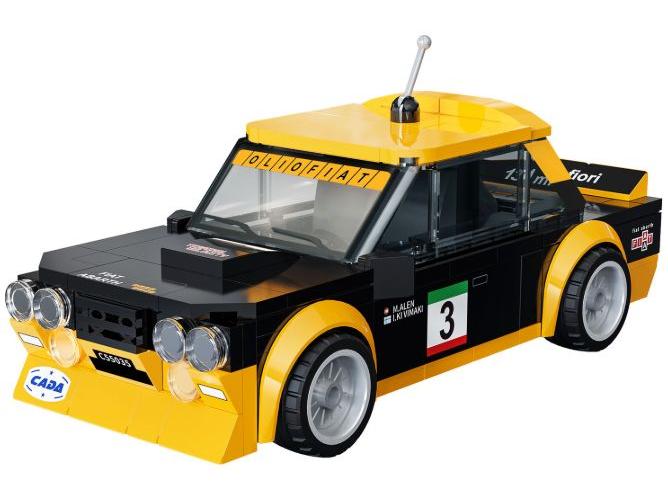 Fiat 131 Abarth (254 pcs) Cada Kit-Cada-Diecast Model Centre