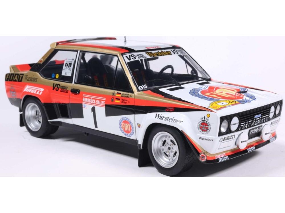 Fiat 131 Abarth Rally Hunsruck 1980 #1 Rohrl/Geistdorfer 1:18 Scale Diecast Model Car – Solido-Solido-Diecast Model Centre