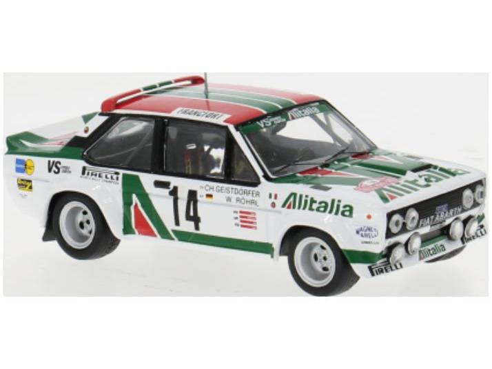 Fiat 131 Abarth Rally Monte Carlo 1979 #14 W.Rohrl/C.Geistdorfer 1:43 Scale IXO Diecast Model Car-IXO-Diecast Model Centre