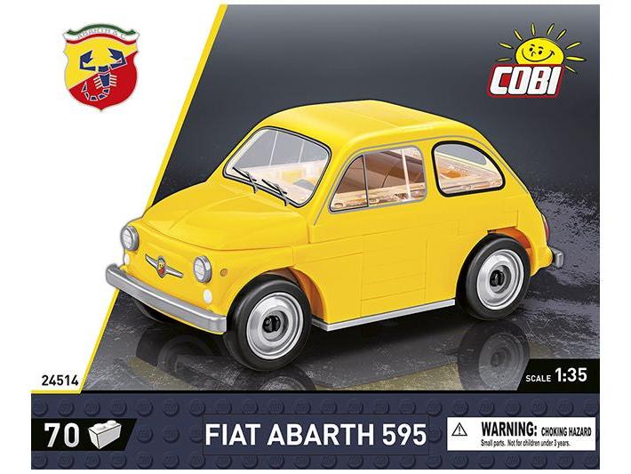 Fiat 500 Abarth 1965 Youngtimer (70 pcs) Cobi Brick Build Kit-Cobi-Diecast Model Centre