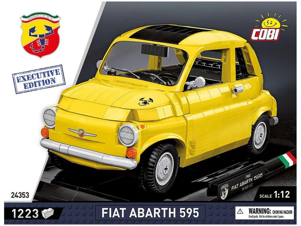 Fiat 500 Abarth EXE. 1965 (1205 pcs) Cobi Brick Build Kit-Cobi-Diecast Model Centre