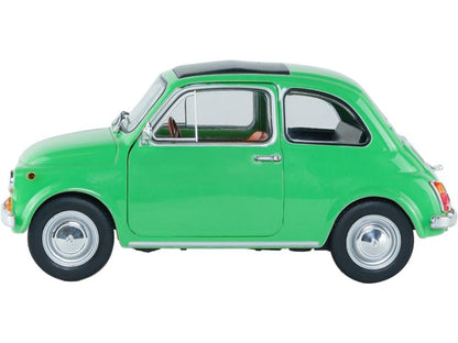 Fiat 500 Deep Green 1960 1:18 Scale Diecast Car – Solido-Solido-Diecast Model Centre