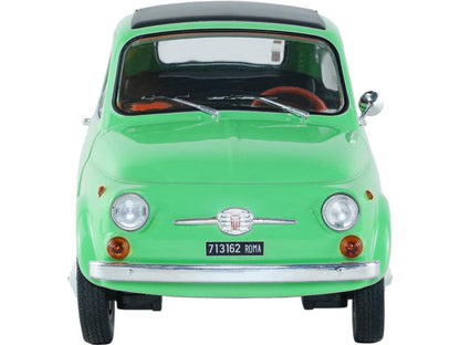 Fiat 500 Deep Green 1960 1:18 Scale Diecast Car – Solido-Solido-Diecast Model Centre