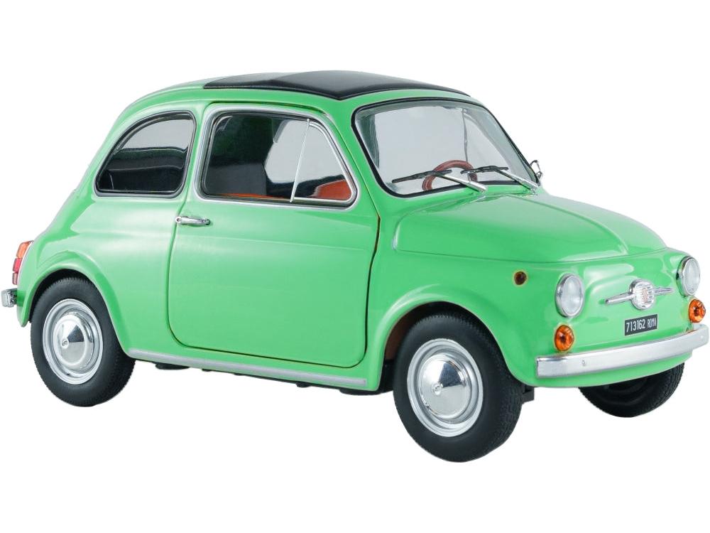 Fiat 500 Deep Green 1960 1:18 Scale Diecast Car – Solido-Solido-Diecast Model Centre