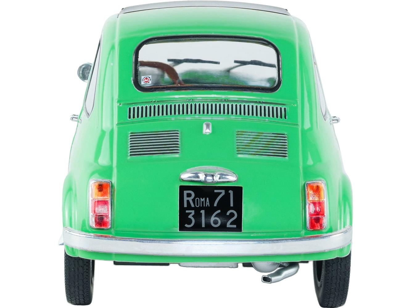 Fiat 500 Deep Green 1960 1:18 Scale Diecast Car – Solido-Solido-Diecast Model Centre