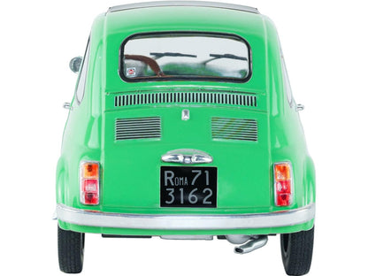 Fiat 500 Deep Green 1960 1:18 Scale Diecast Car – Solido-Solido-Diecast Model Centre