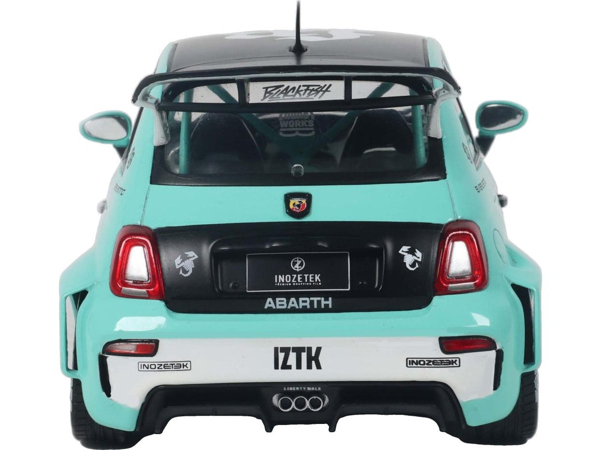 Fiat 595 Abarth Liberty Walk Body Kit 2025 1:18 Scale Diecast Car – Solido-Solido-Diecast Model Centre