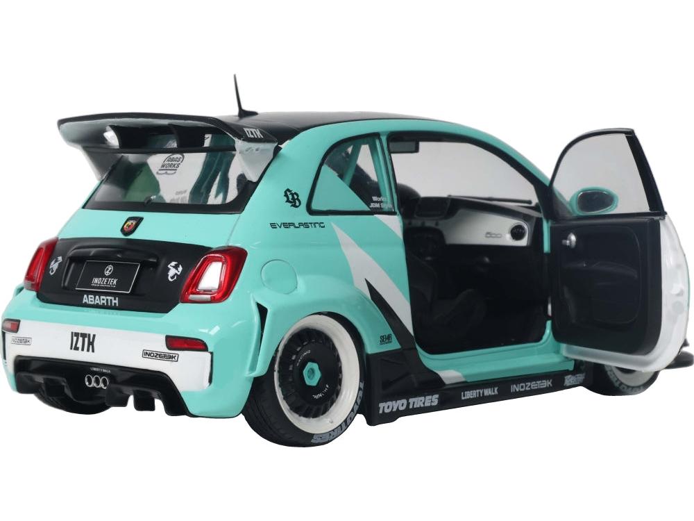 Fiat 595 Abarth Liberty Walk Body Kit 2025 1:18 Scale Diecast Car – Solido-Solido-Diecast Model Centre
