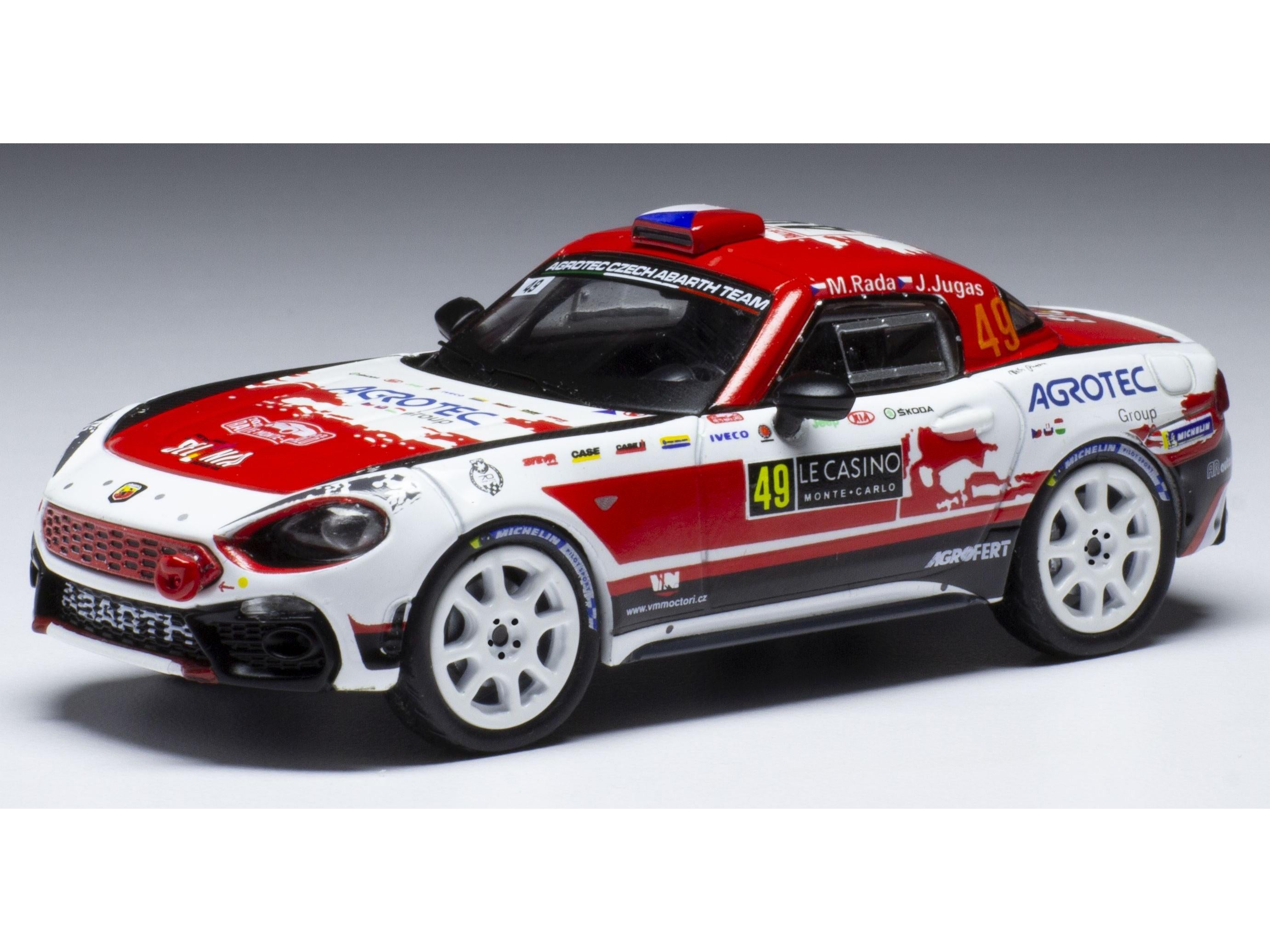 Fiat Abarth 124 RGT #49 WRC Monte Carlo 2022 M.Rada/J.Jugas 1:43