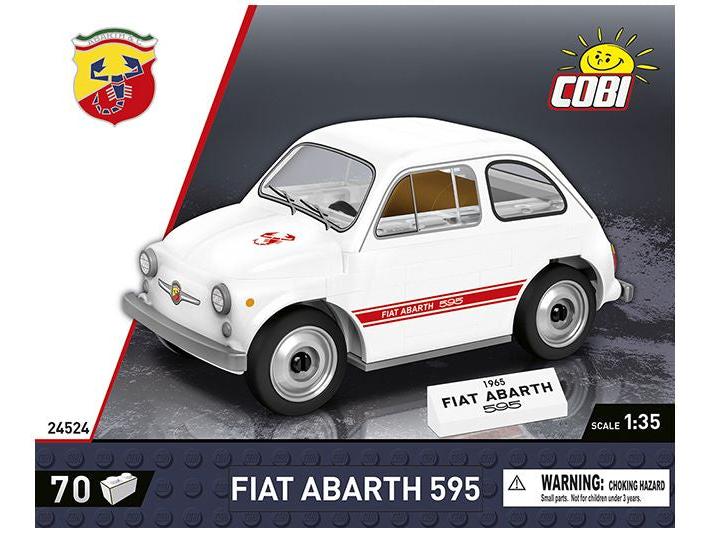 Fiat Abarth 595 Youngtimer (70 pcs) Cobi Brick Build Kit-Cobi-Diecast Model Centre