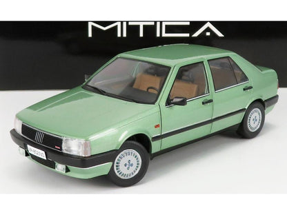 Fiat Croma 2.0 Turbo iE 1988 Green Met Ceylon 359 1:18 Scale Diecast Model Car – Mitica-Mitica-Diecast Model Centre