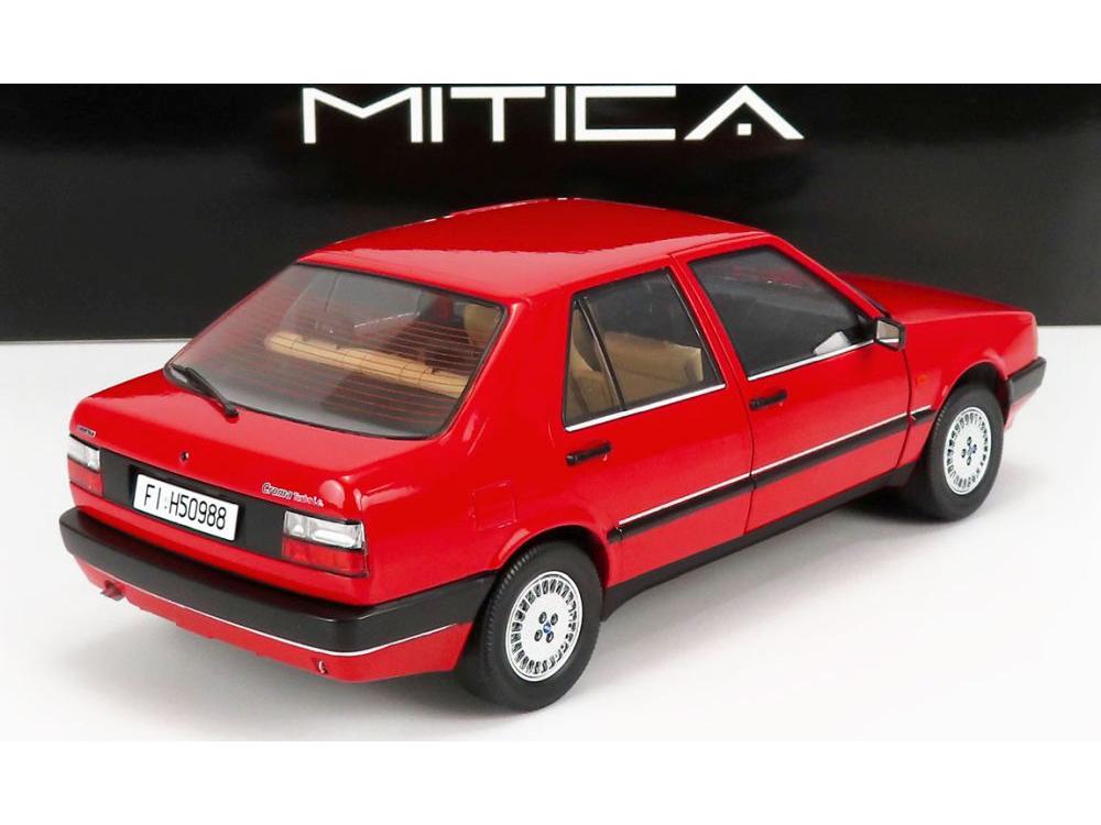 Fiat Croma 2.0 Turbo iE 1988 Red Rosso Corsa 854 1:18 Scale Diecast Model Car – Mitica-Mitica-Diecast Model Centre