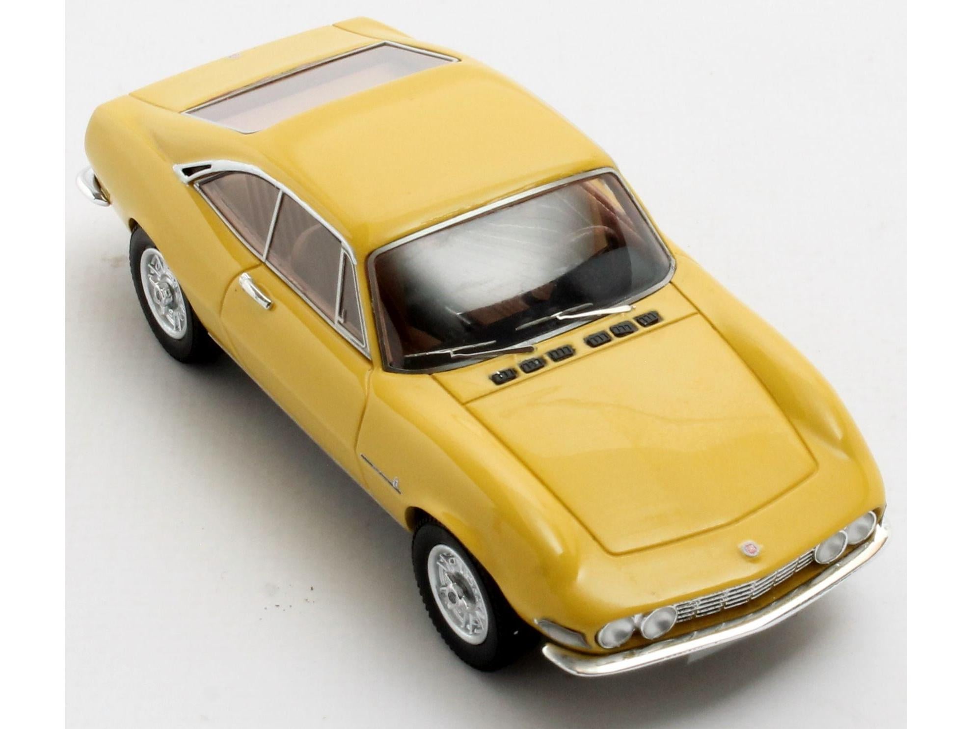 Fiat Dino Berlinetta Prototype Pininfarina Yellow 1:43 Scale Matrix Resin Model Car-Matrix-Diecast Model Centre