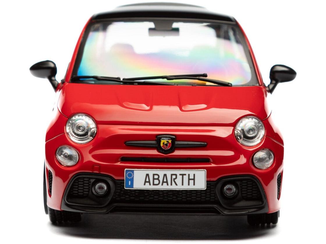 Fiat F595 Abarth Red Solido Works 2023 1:18 Scale Diecast Model Car – Solido-Solido-Diecast Model Centre