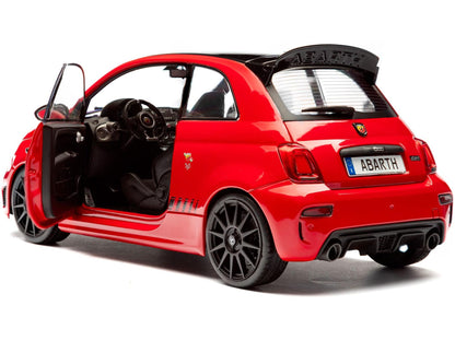 Fiat F595 Abarth Red Solido Works 2023 1:18 Scale Diecast Model Car – Solido-Solido-Diecast Model Centre