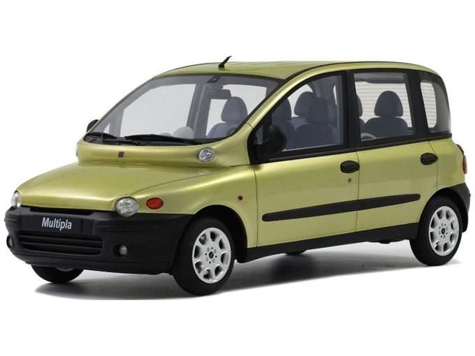 Fiat Multipla 2000 Yellow 1:18 Scale OttOmobile Resin Model-OttOmobile-Diecast Model Centre