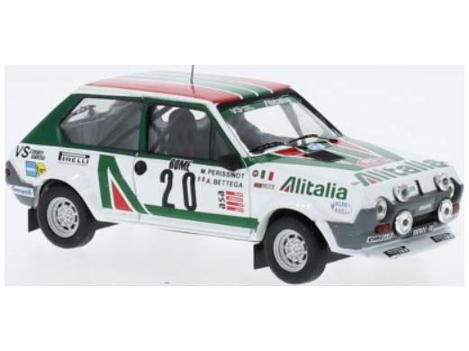 Fiat Ritmo 75 Abarth #20 Rally Monte Carlo A.Bettega/M.Perissinot 1979 1:43 Scale IXO Diecast Model Car-IXO-Diecast Model Centre