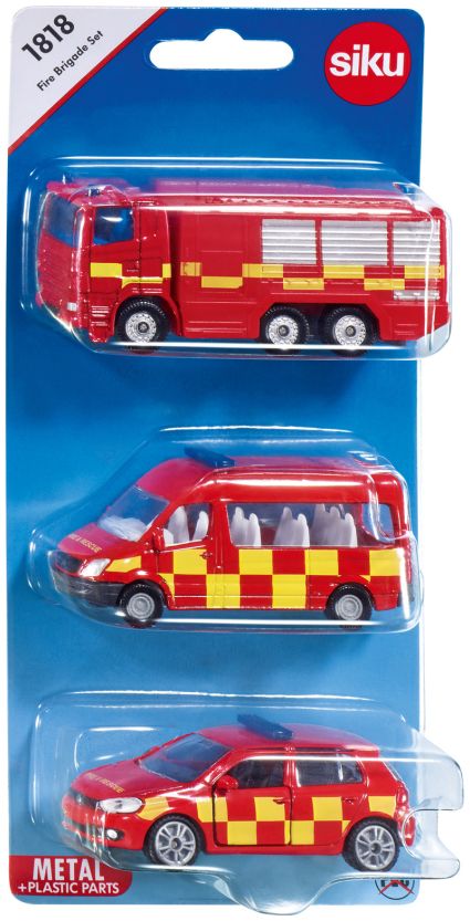 Fire Brigade Set 1:87 Scale Siku-Siku-Diecast Model Centre