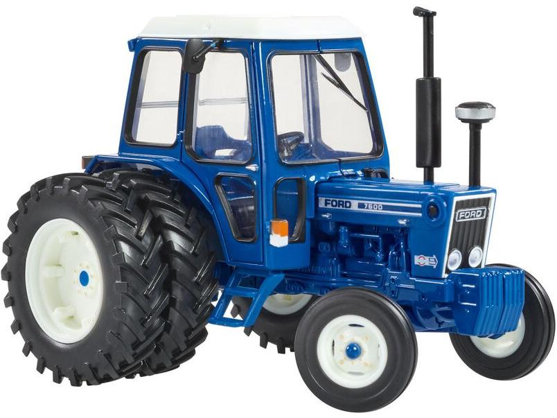 Ford 7600 w/Dual Wheels Tractor 1:32 Scale Britains-Britains-Diecast Model Centre