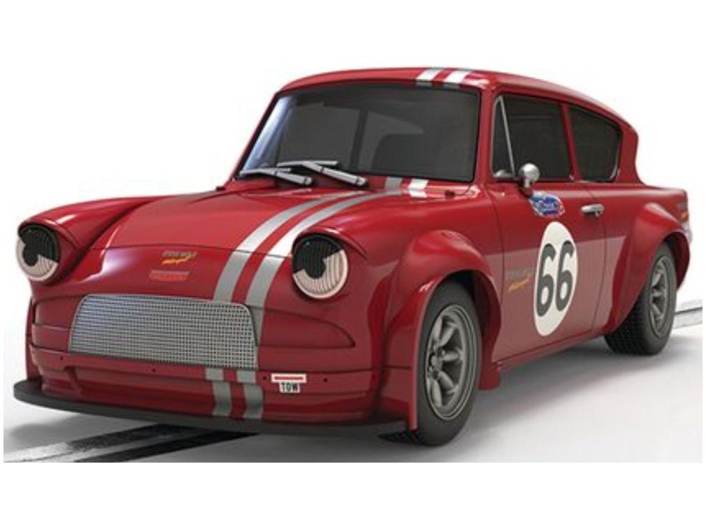 Ford Anglia CSCC Special Saloons and Modsports Neil Duke 1:32 Scale Scalextric Slot Racing Car-Scalextric-Diecast Model Centre