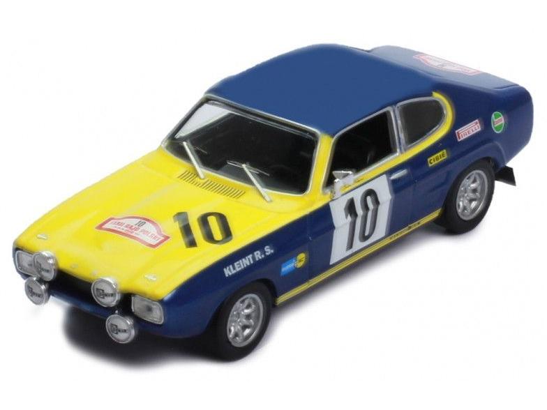 Ford Capri #10 Rajd Polski 1972 W.Rohrl/ J.Berger 1:43 Scale IXO Diecast Model Car-IXO-Diecast Model Centre
