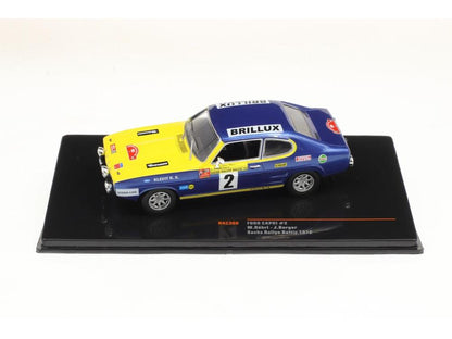Ford Capri #2 Rally Baltic 1972 W.Rohrl/ J.Berger 1:43 Scale IXO Diecast Model Car-IXO-Diecast Model Centre