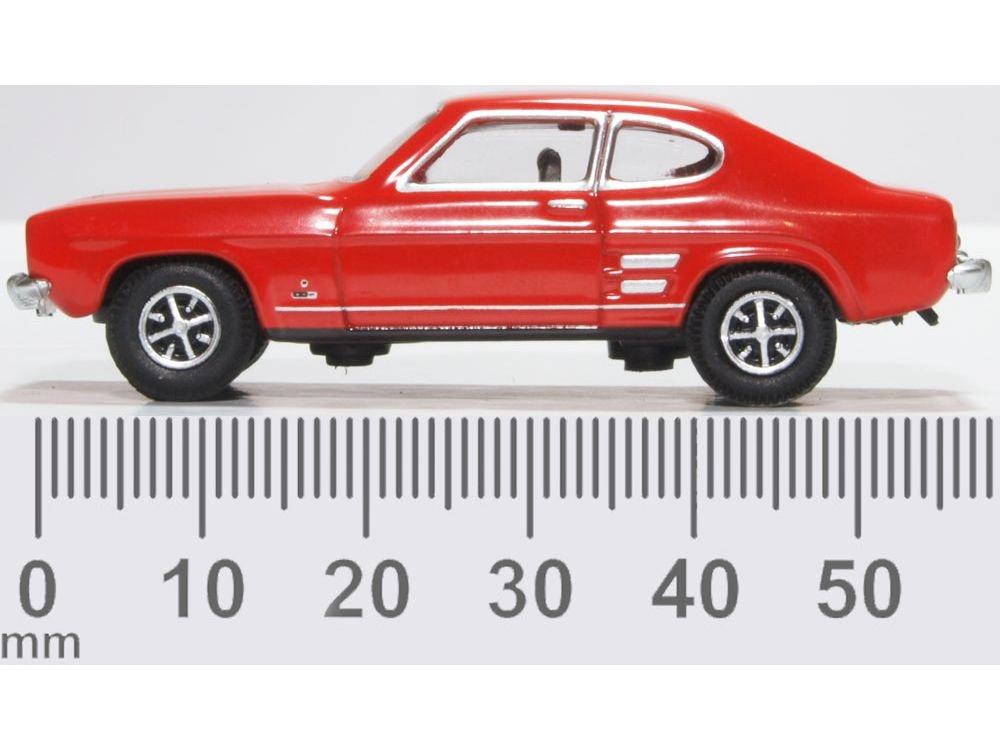 Ford Capri MK1 Sunset Red 1:76 Scale Diecast Car – Oxford Diecast-Oxford Diecast-Diecast Model Centre