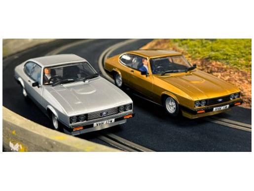 Ford Capri Mk III Twin Car Pack The Professionals 1:32 Scale Scalextric-Scalextric-Diecast Model Centre
