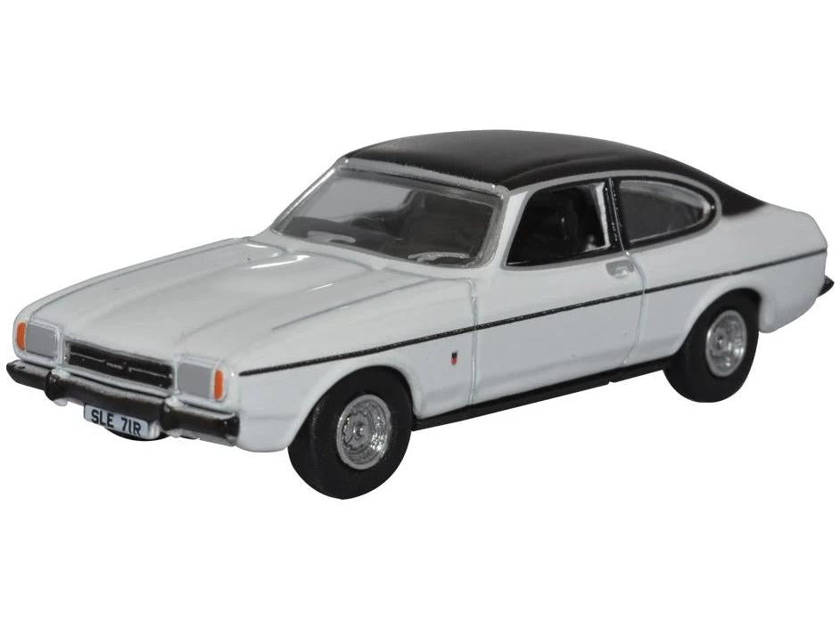 Ford Capri Mk2 White 1:76 Scale Diecast Car – Oxford Diecast-Oxford Diecast-Diecast Model Centre