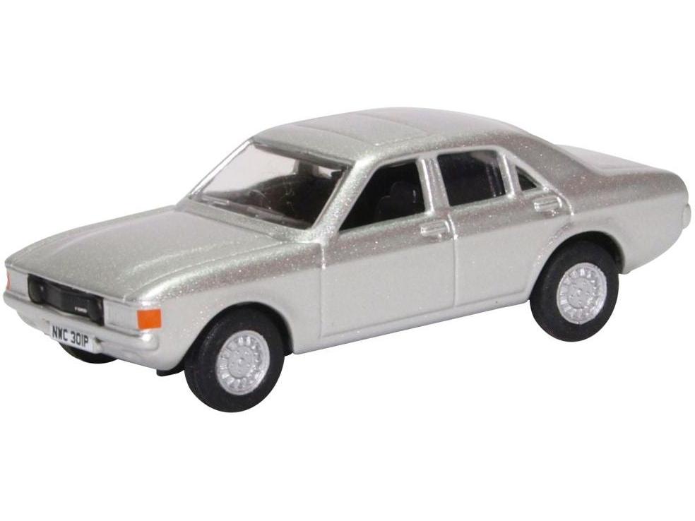 Ford Capri Mk2 WhiteFord Consul Granada Astro Silver 1:76 Scale Diecast Car – Oxford Diecast-Oxford Diecast-Diecast Model Centre