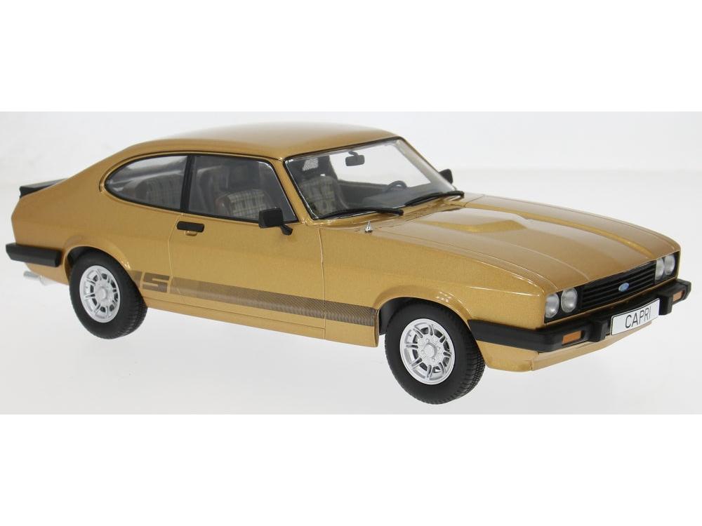 Ford Capri Mk3 3.0 S Gold LHD 1:18 Scale Diecast Model Car – Model Car Group-Model Car Group-Diecast Model Centre