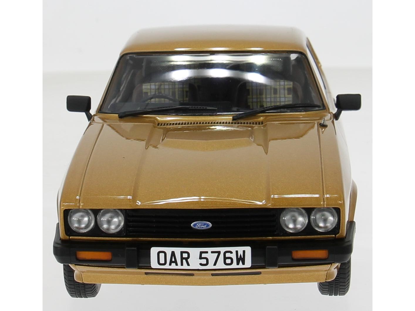 Ford Capri Mk3 3.0 S Gold RHD - OAR 576W - UK Special 500pcs 1:18 Scale Diecast Model Car – Model Car Group-Model Car Group-Diecast Model Centre